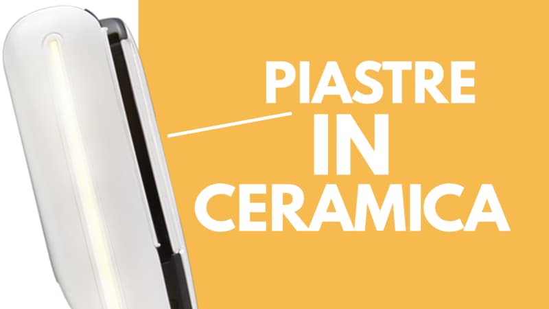 Particolare piastre ceramica l'Oreal Steam Pod Particolare piastre ceramica l'Oreal Steam Pod
